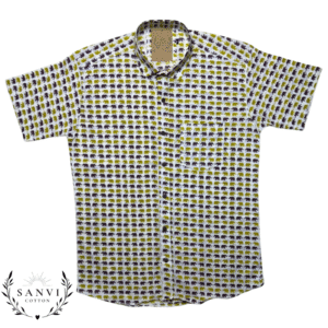 Half Sleeves Shirt | Multi Colour | Animal Print